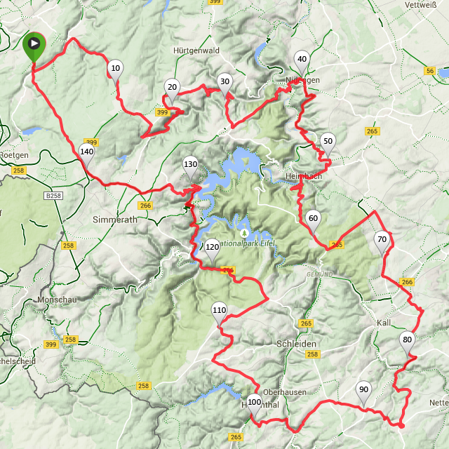 grote eifeltocht 150km